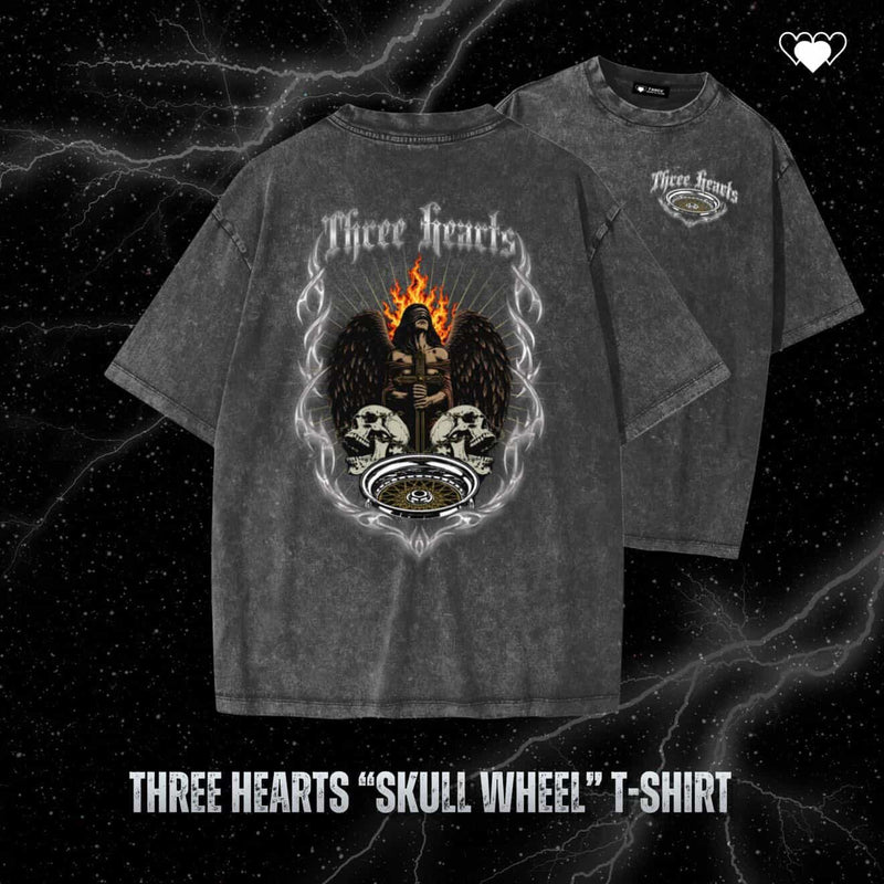 SKULL WHEEL T-SHIRT