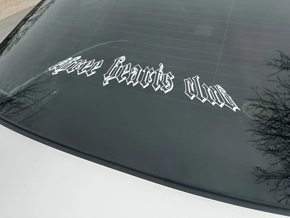OutCast Three Hearts Sticker Decal - Upgrades