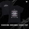 CHASING DREAMS WOMANS TEE (WITH BOWS)