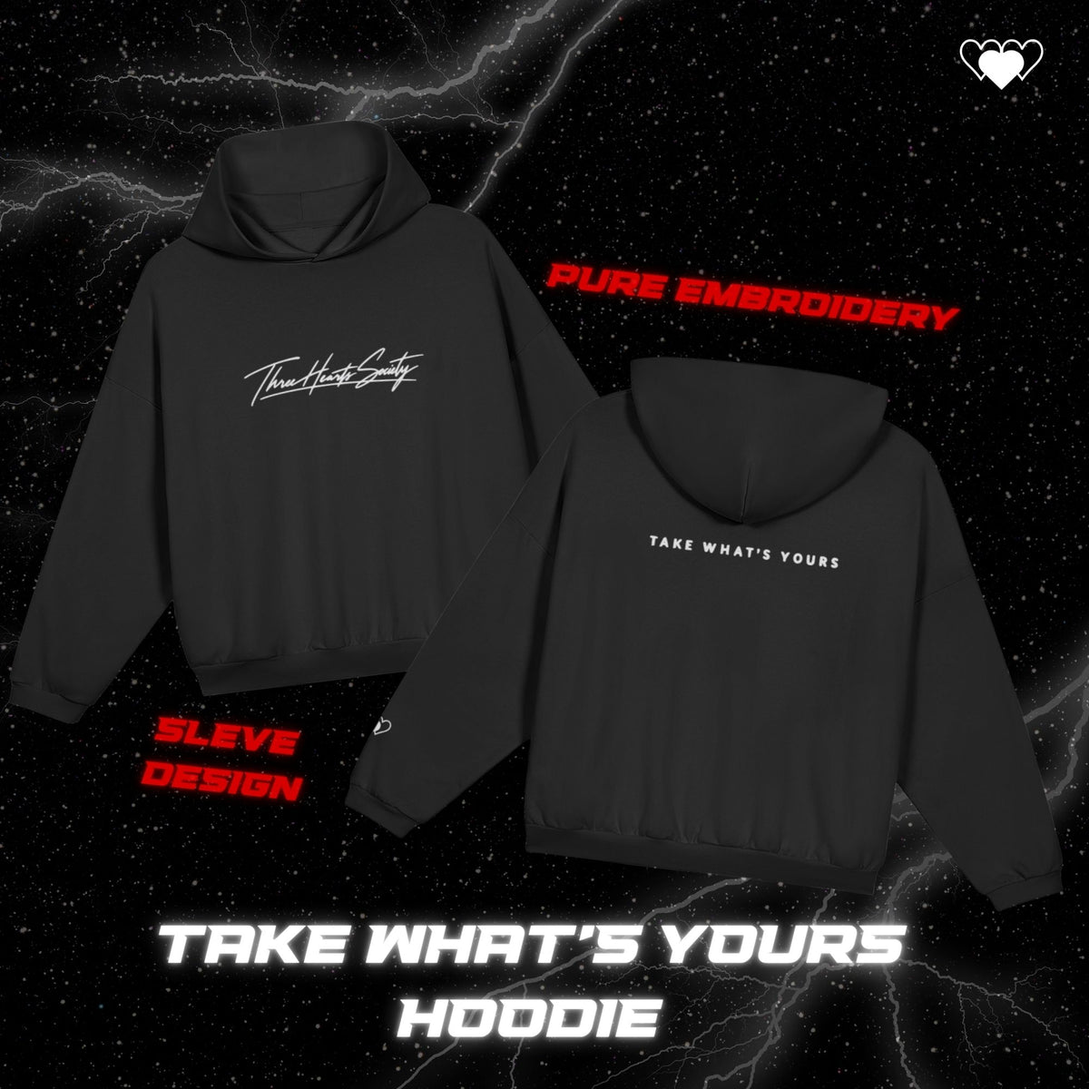 TAKE WHATS YOURS HOODIE
