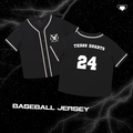 Three Hearts Baseball Jersey T-Shirt