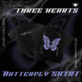 Three Hearts Butterfly T-Shirt