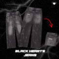 BLACK HEARTS JEANS