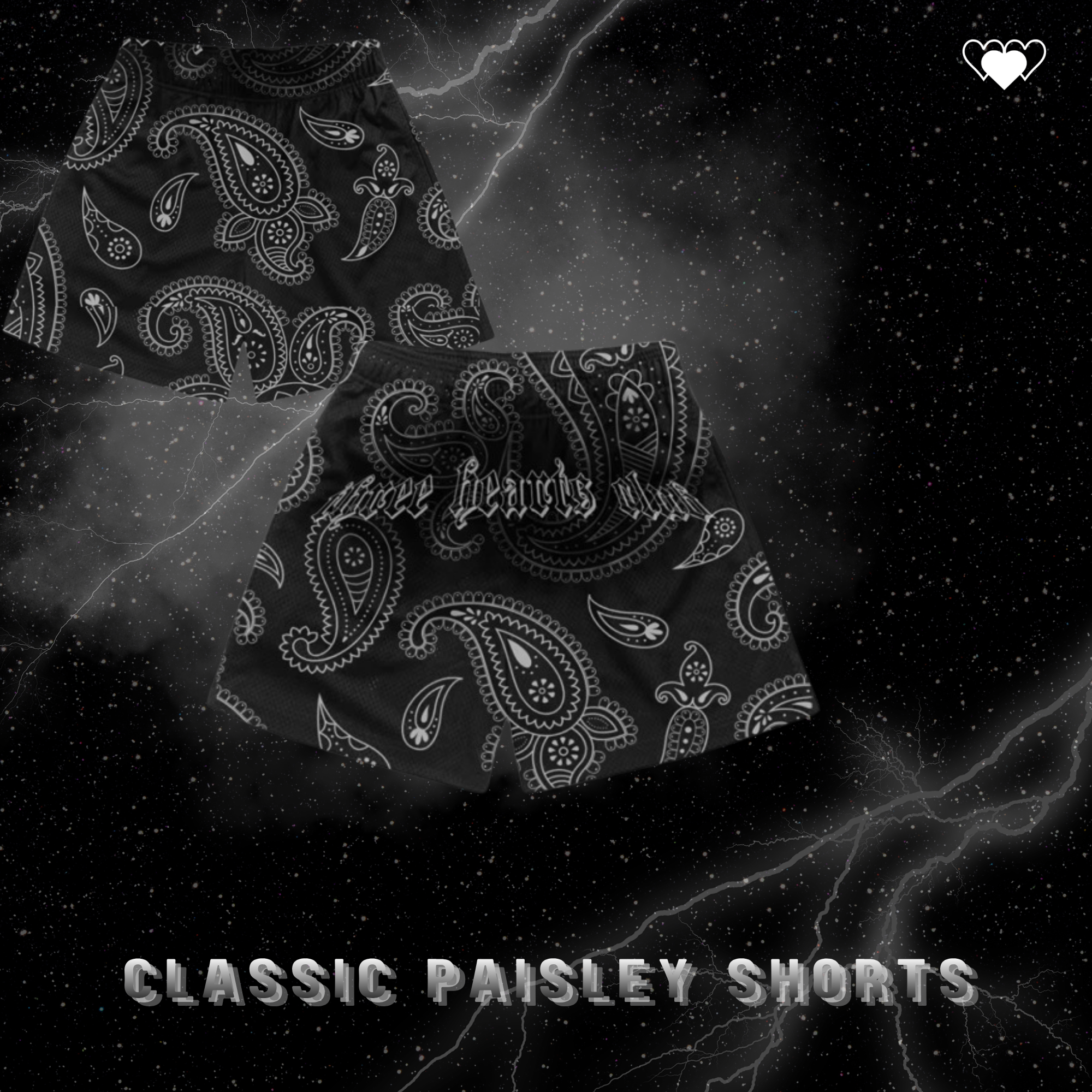 CLASSIC PAISLEY SHORTS