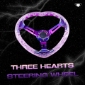 THREE HEARTS STEERING WHEEL