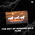 THE ART OF RUNNING WILD FLAG