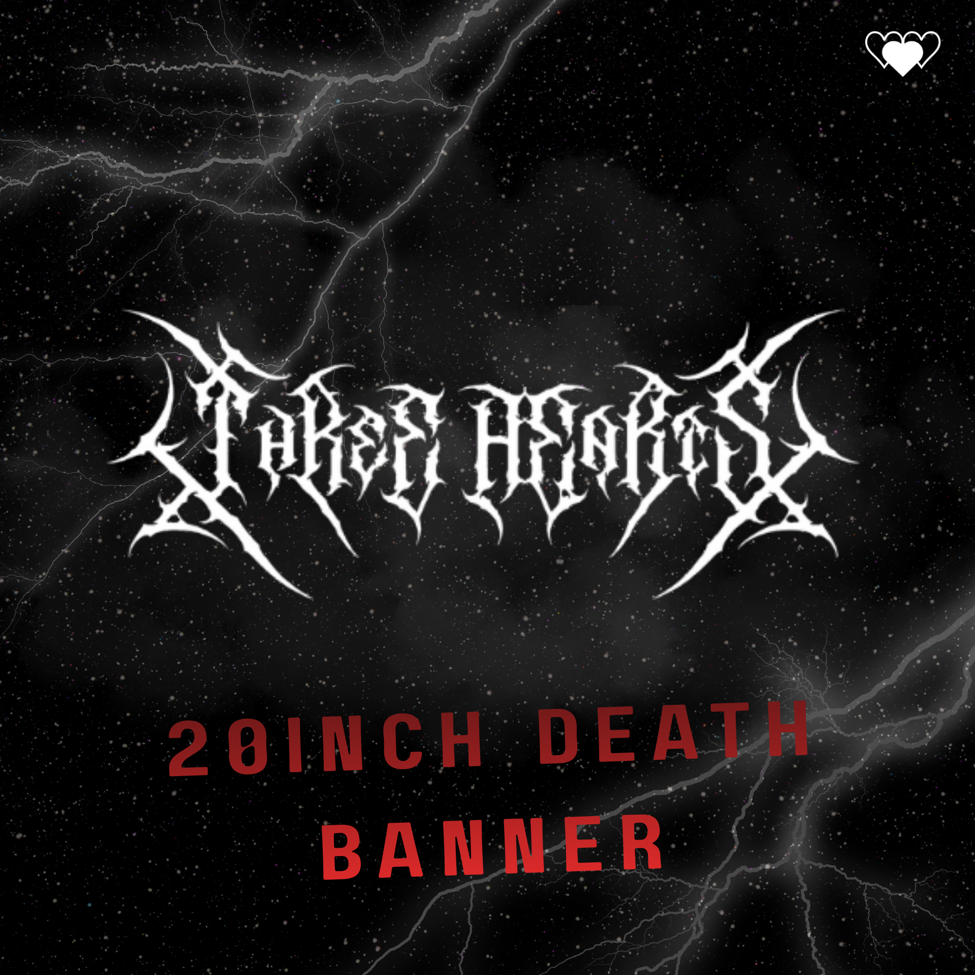 20INCH DEATH BANNER