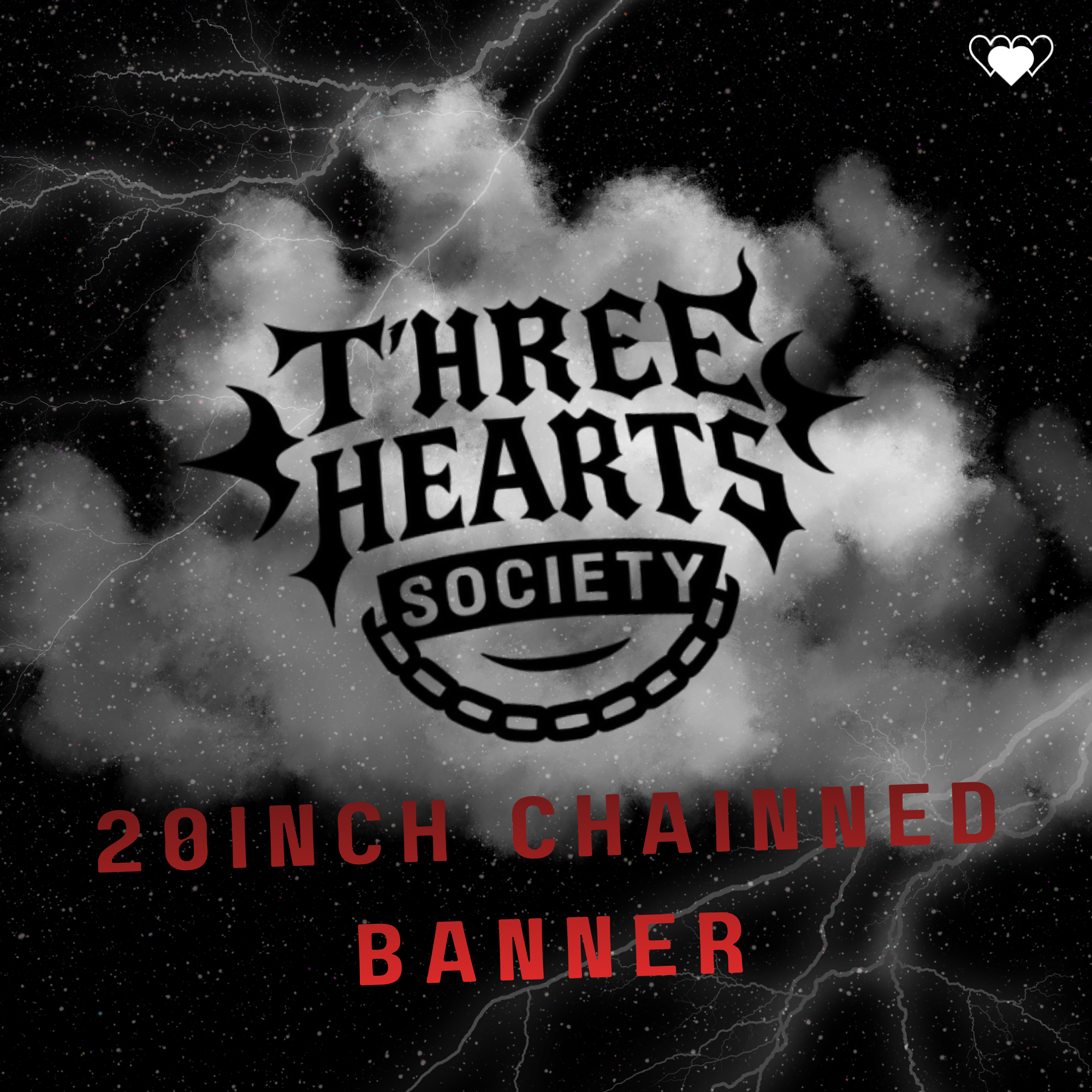 20INCH CHAINED BANNER