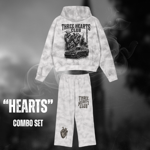 "HEARTS" COMBO SET