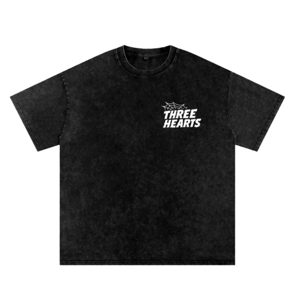 Three Hearts Web T-Shirt