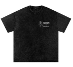 "CHOSN X THREE HEARTS" OVERSIZED SHIRT