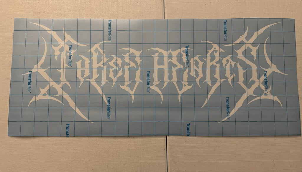 DEATH METAL 20inch Decal Sticker - Upgrades