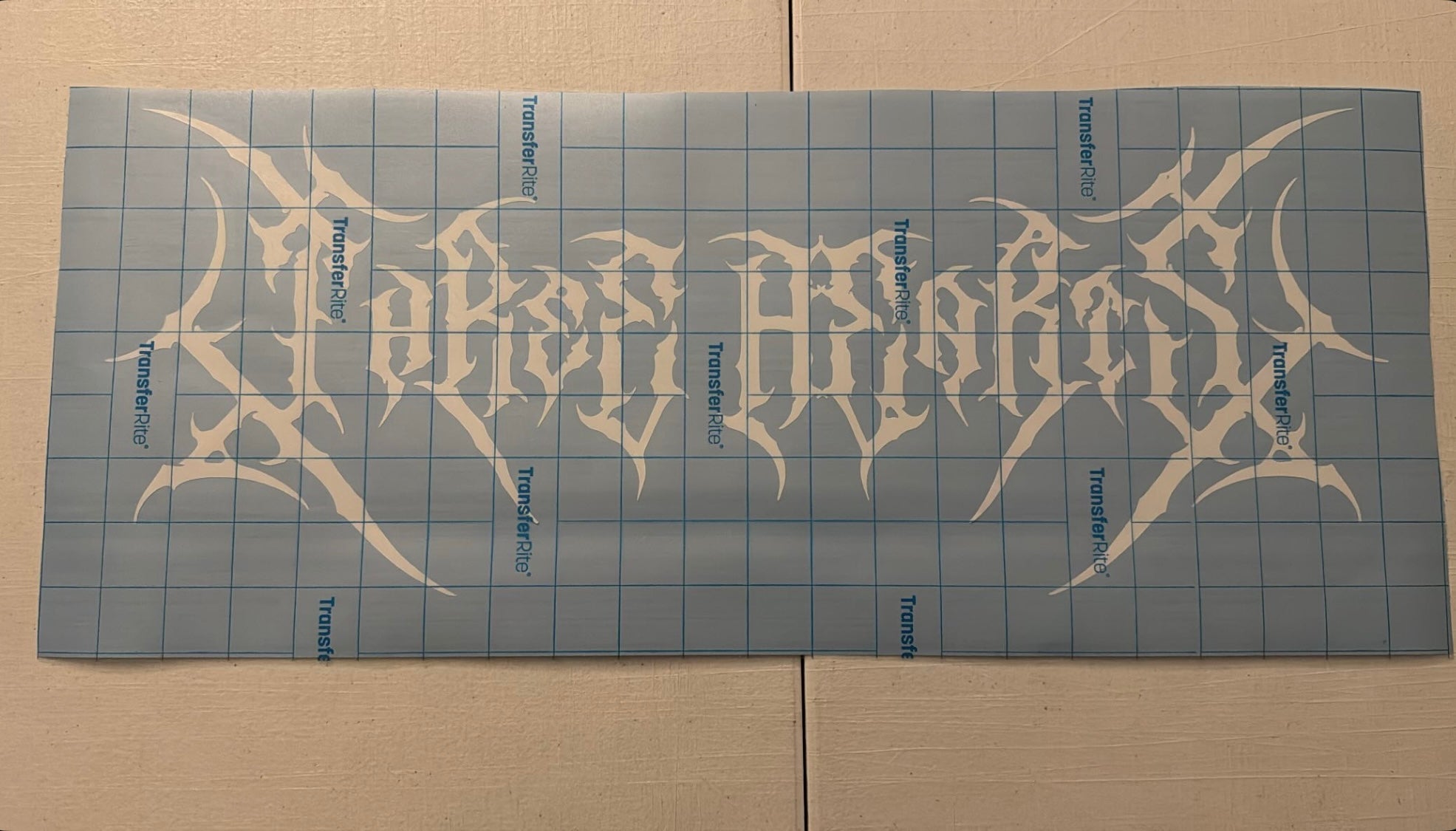 DEATH METAL 20inch Decal Sticker - Upgrades