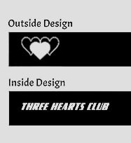 Three Hearts Club Lanyard