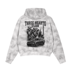 "HEARTS" ZIP UP
