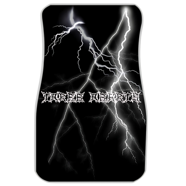 LIGHTNING CAR MATS THREE HEARTS