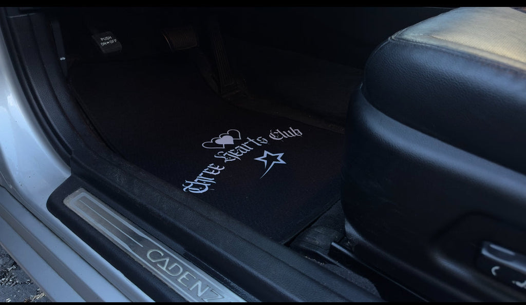 LOGO 1 Floor Mats-Three Hearts - Floor Mats