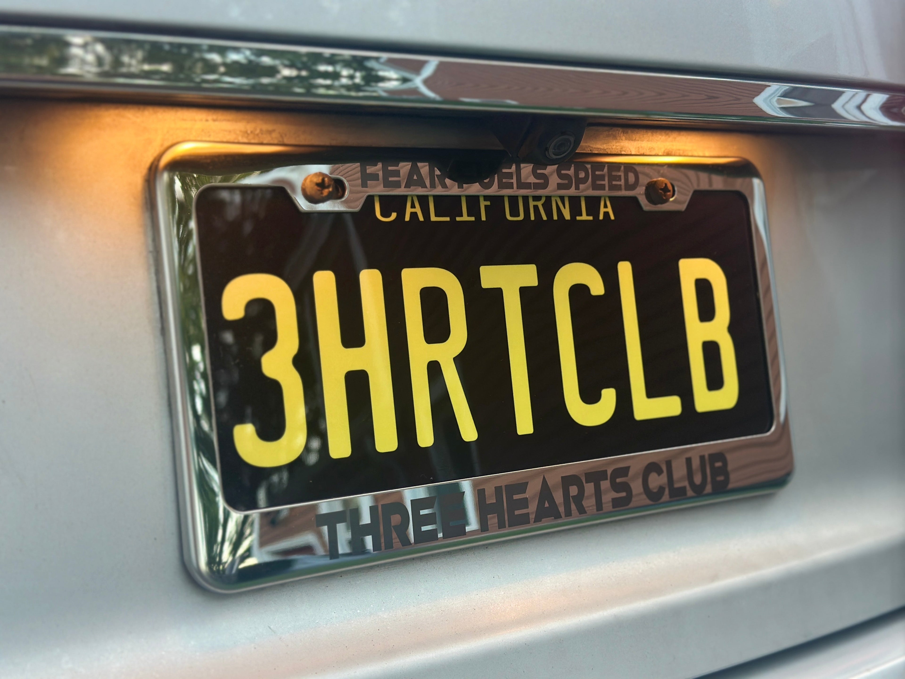 Metal Laser-Engraved License Plate Covers
