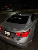 Old English Three Hearts Decal Sticker - Upgrades