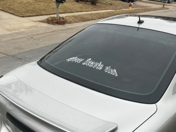 OutCast Three Hearts Sticker Decal - Upgrades