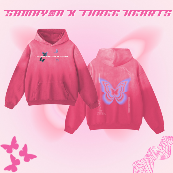 SAMAYOA X THREE HEARTS HOODIE - hoodie
