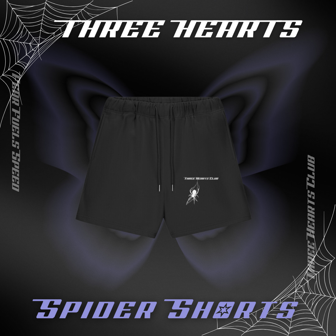 Spider Shorts-Three Hearts