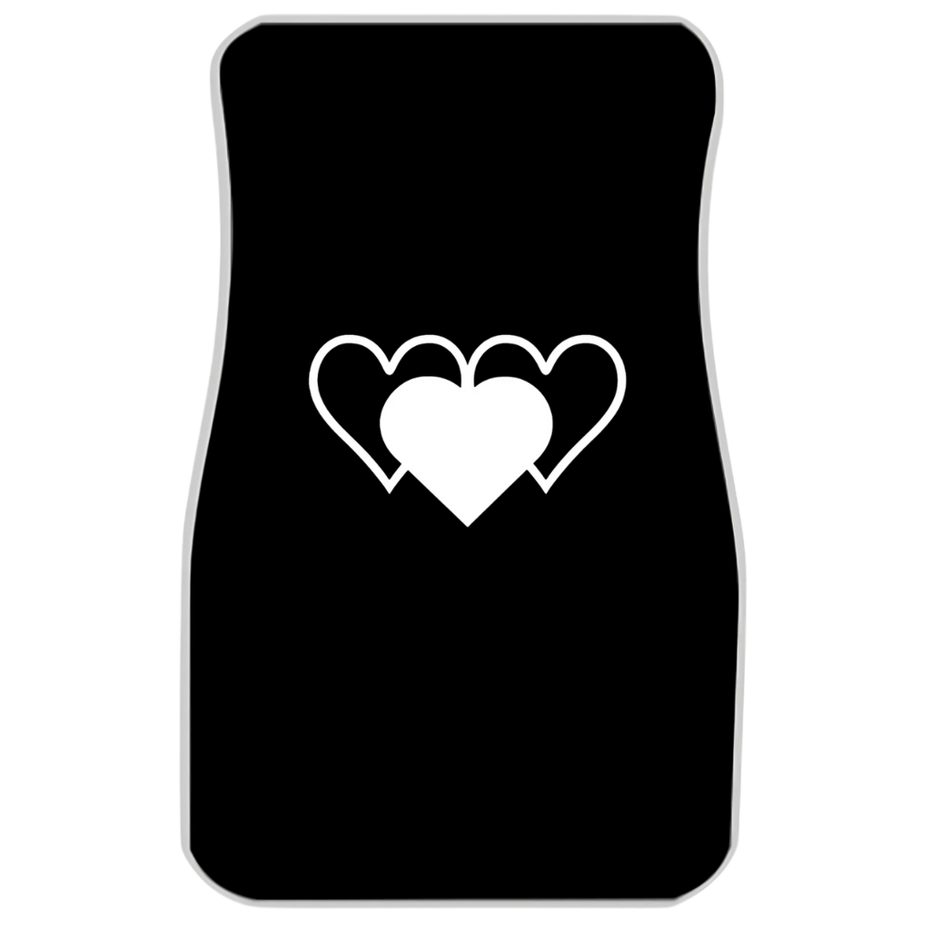 THREE HEARTS LOGO CAR MATS