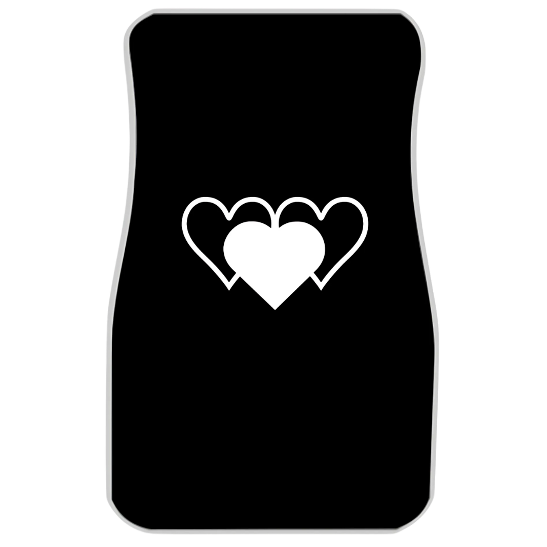 THREE HEARTS LOGO CAR MATS